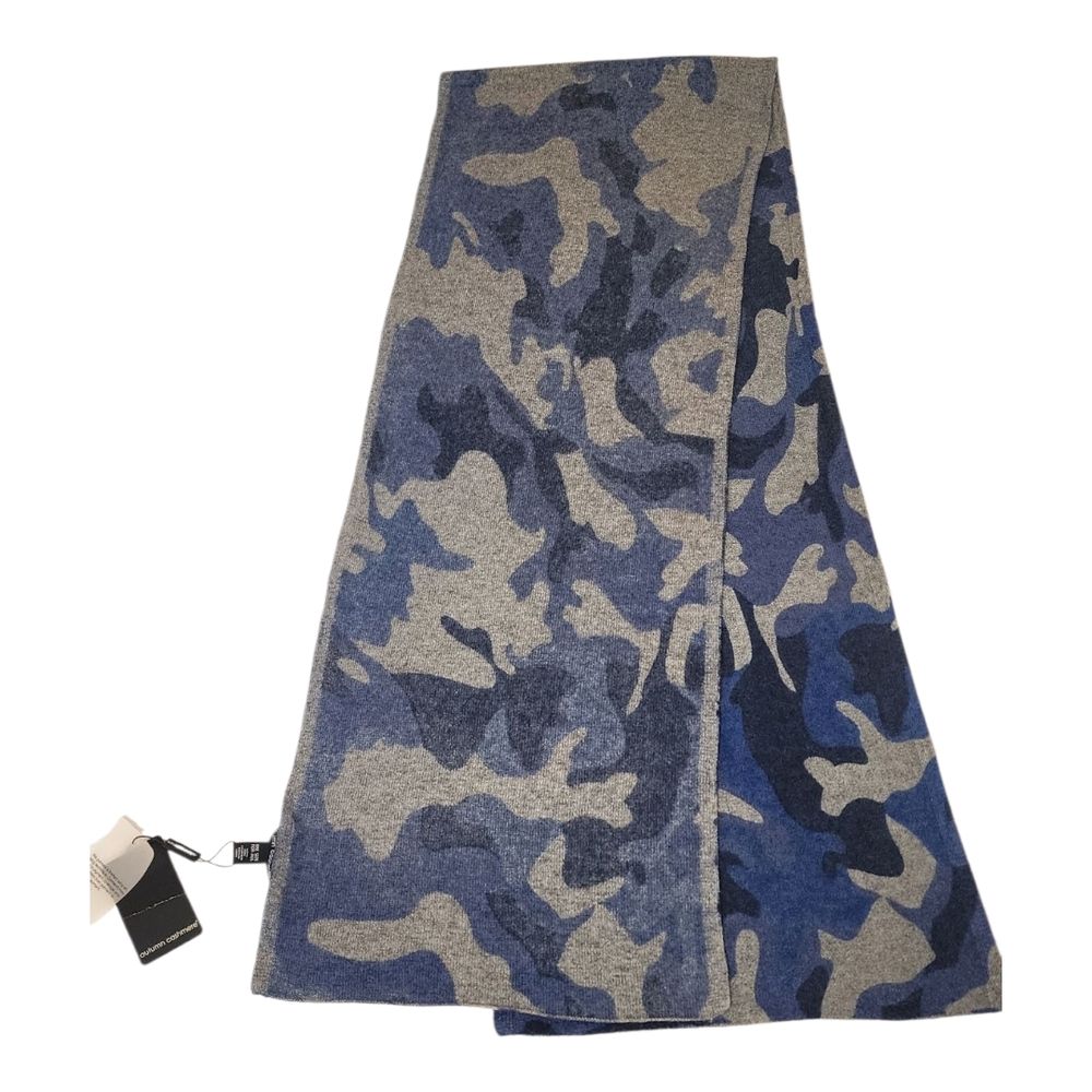 Autumn Cashmere Men's Camo Print Cashmere Scarf